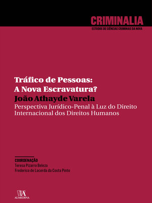 cover image of Tráfico de Pessoas